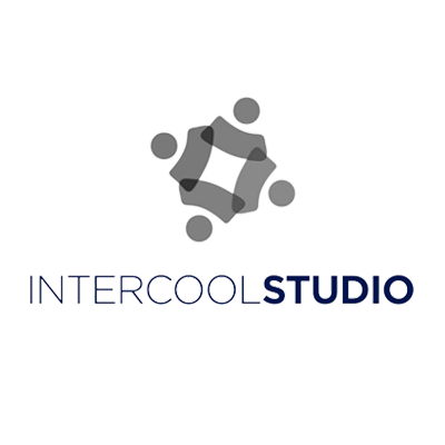 intercool studio logo dark